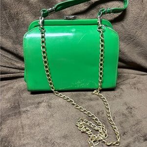Green Chain Strap Women's Bag